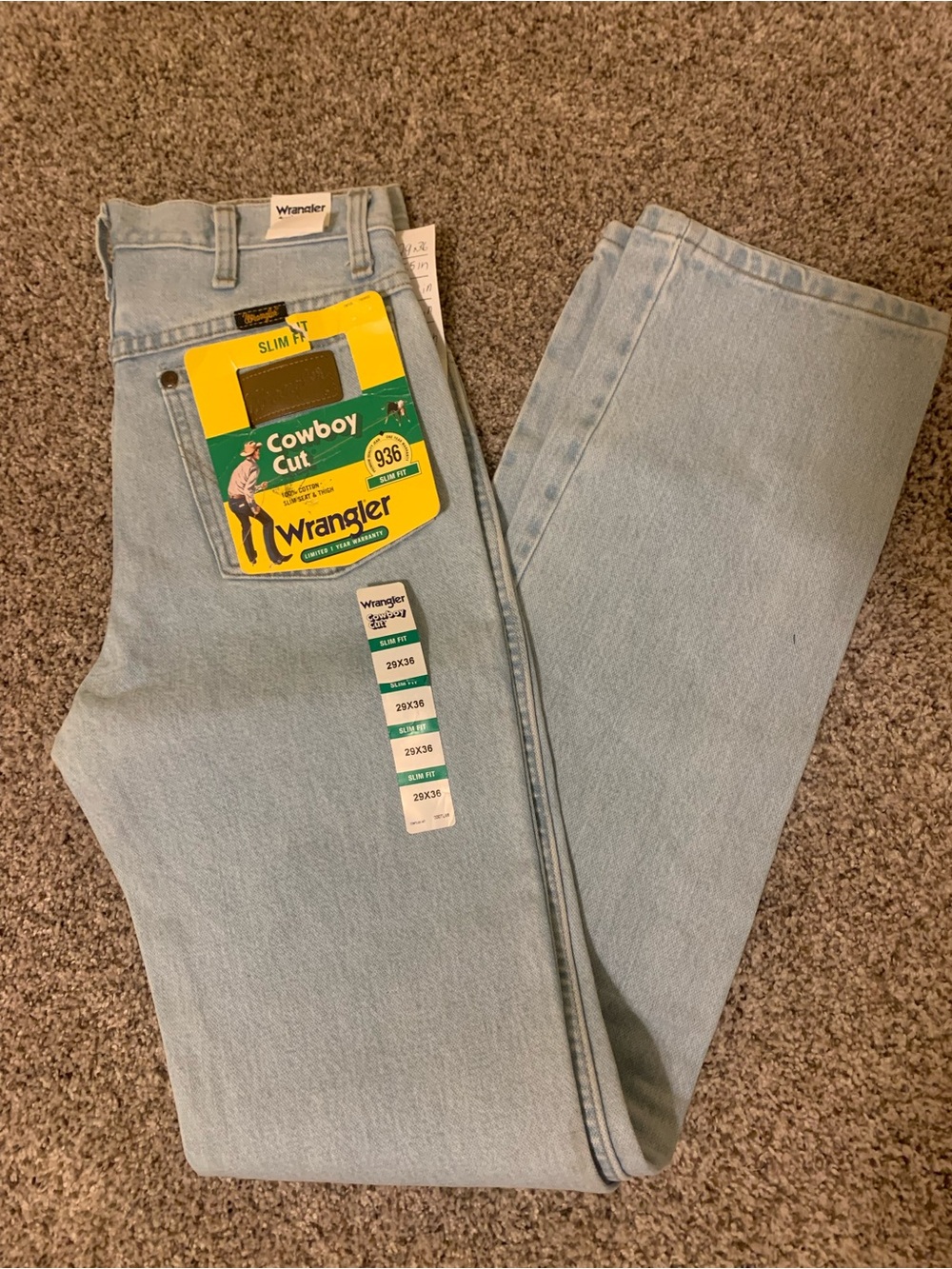 Wrangler Light Blue Cowboy Cut Women's Flare Jeans
